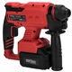 Ciocan rotopercutor Kraft&Dele KD3191, rotopercutor fara perii (brushless) 21V, 3J impact, 2 x 4Ah, SDS-PLUS, 4 moduri, reglaj viteza, rosu/negru, 1 buc