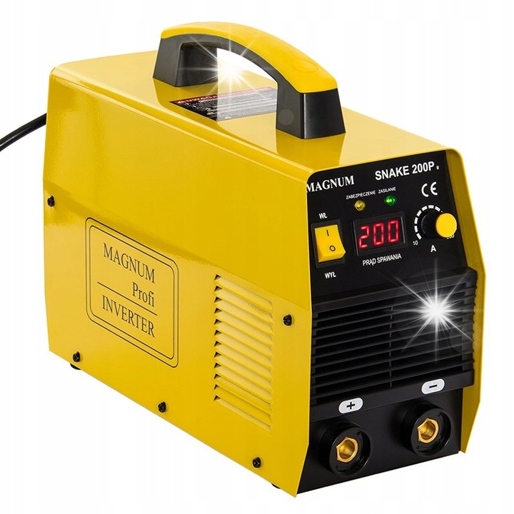 Inverteres hegesztőgép Magnum SNAKE 200P IIW MMA TIG 200A 230V 5.3kg