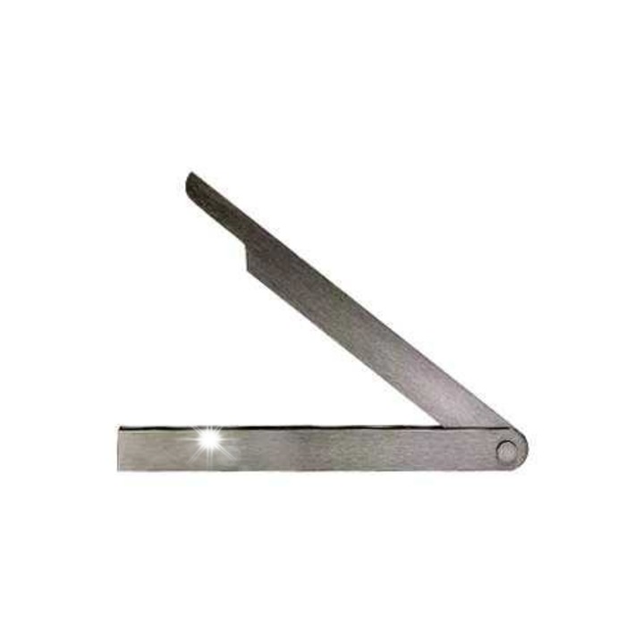 Állítható derékszög Limit 200x200x5mm csiszolt és polírozott acél