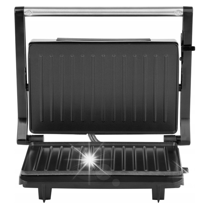 Grill electric Lund 750W negru 27.5x22x9cm neaderent