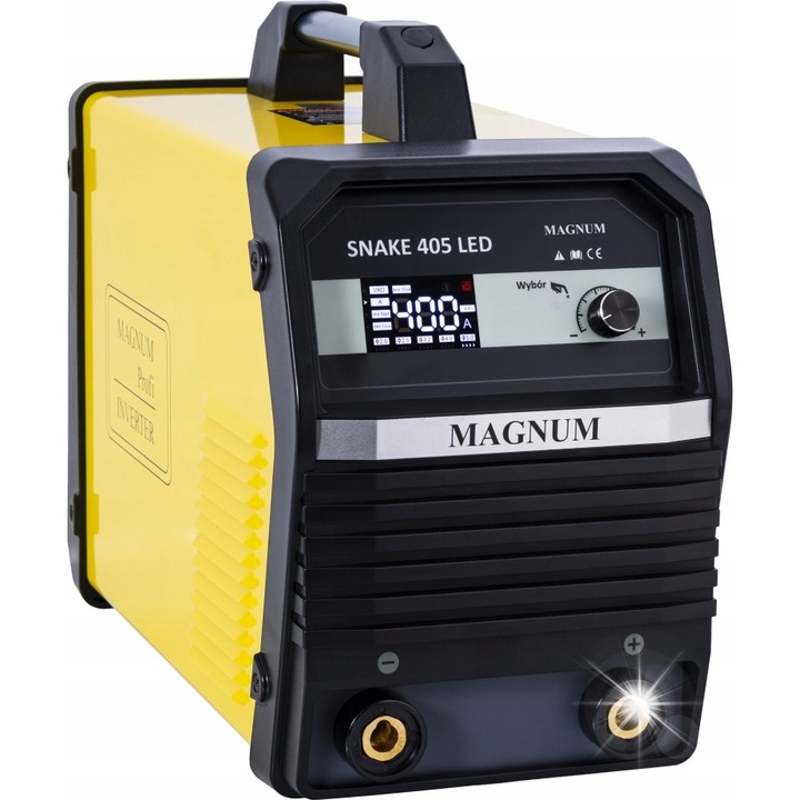 Magnum Snake 405 LED inverteres hegesztőgép, 400A, 13kg, kék, 400V