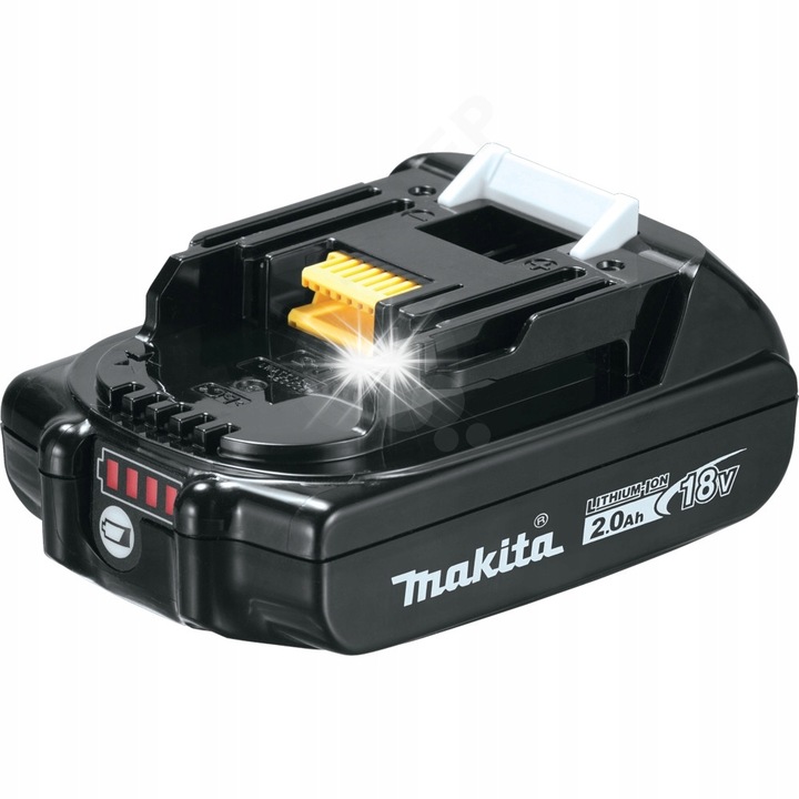 Acumulator Makita BL1820B 18V, 2,0 Ah li-ion cu indicator de incarcare, negru