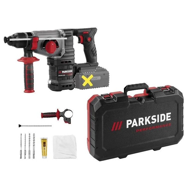 Ciocan rotopercutor fara fir PARKSIDE PERFORMANCE® 20 V, Energie