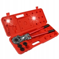 Presa hidraulica manuala Mar-Pol M55910 set cu 4 matrice 16x20x25x32mm, valiza portabila