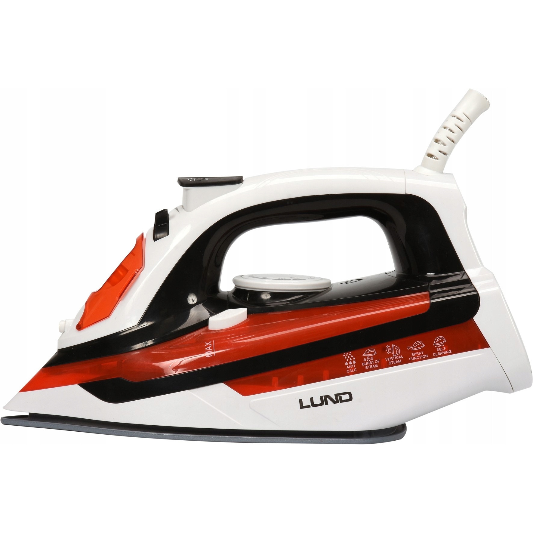 Fier de calcat cu aburi Lund T68115 ceramic 2800W 31x12.5x15cm