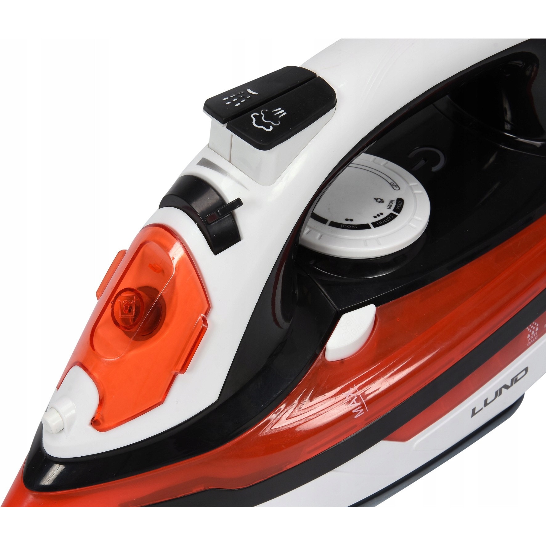 Fier de calcat cu aburi Lund T68115 ceramic 2800W 31x12.5x15cm