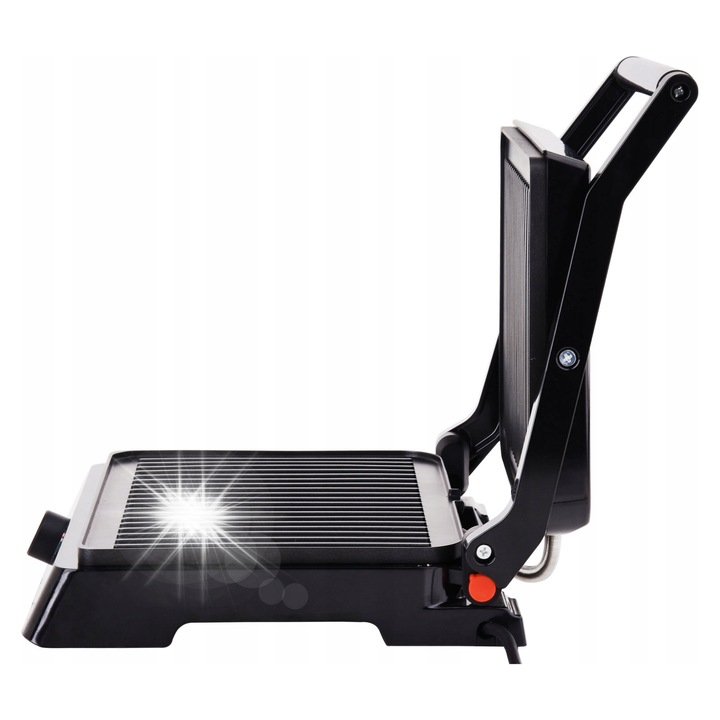 Lund elektromos grill 2000W szabályozható fekete 32,3x33,5x12,1cm
