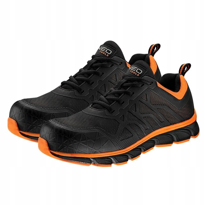 Pantofi de lucru, NEO, S1 SRC, bombeu compozit, antiderapanti, material respirabil, 44 EU