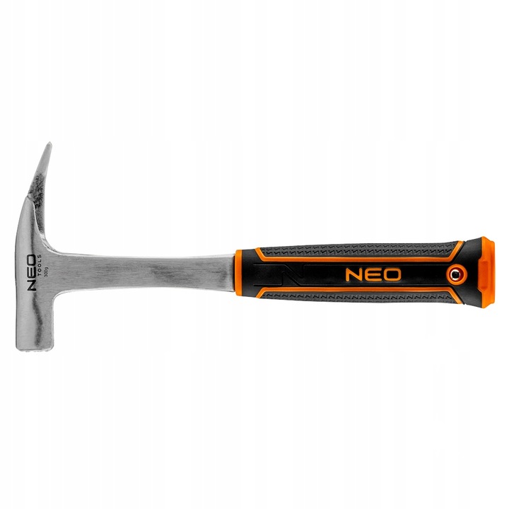 Чук за дърводелец NEO TOOLS 25-101, глава 300 g, индуктивно закалена и лазерно шлифована глава, двукомпонентна противоплъзгаща дръжка, черен/оранжев, 1 бр.