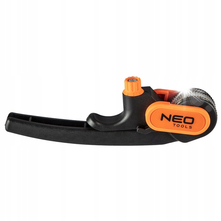 NEO Tools 01-400 kábelcsupaszító/fogó, hosszirányú és körkörös vágás, állítható mélység 5 mm-ig, 1000V tanúsítvány, fekete/narancssárga, 170 mm, 1 db