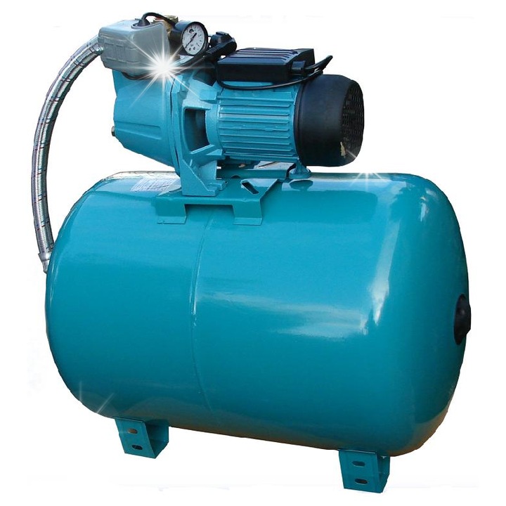 Pompa hidrofor Omnigena JET 100A 1,1kW cu rezervor 24L, 60l/min, 50m, 1"