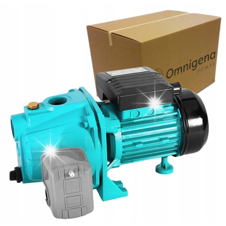 Pompa hidrofor Omnigena Jet 50 230V 750W cu accesorii, albastru, 1x1"