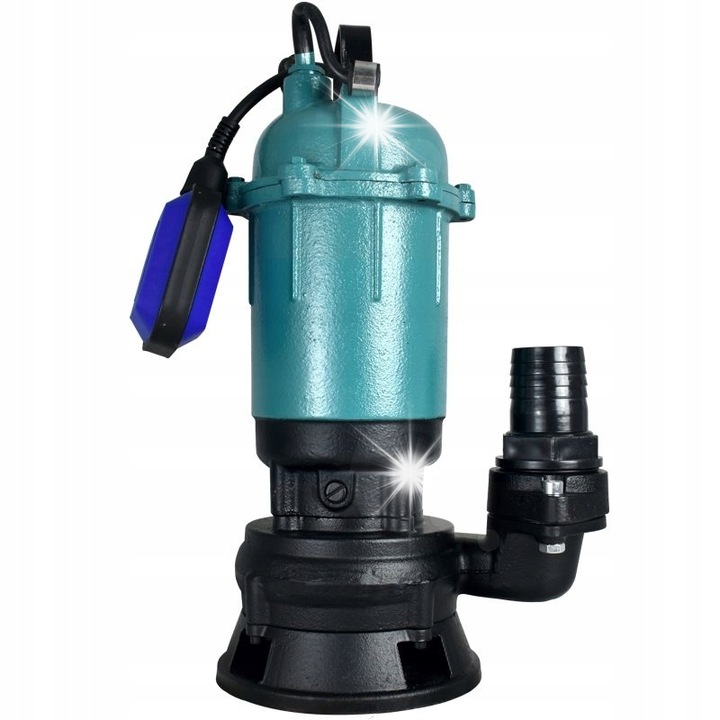 Pompa submersibila Omnigena WQ 1500 Furio, 1100W, tocatore, negru, 6m cablu