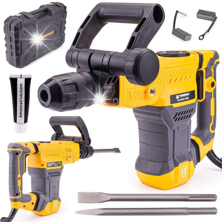 Ciocan demolator Powermat PM-MWB-2900M 2900W 18J SDS-MAX 2,5m 5,75kg
