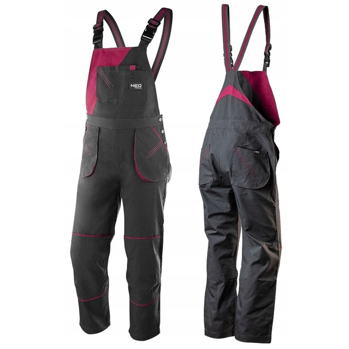 NEO TOOLS PANTALONI SALOPETA DE LUCRU PENTRU FEMEI 80-240 WOMAN line mar. XL/42