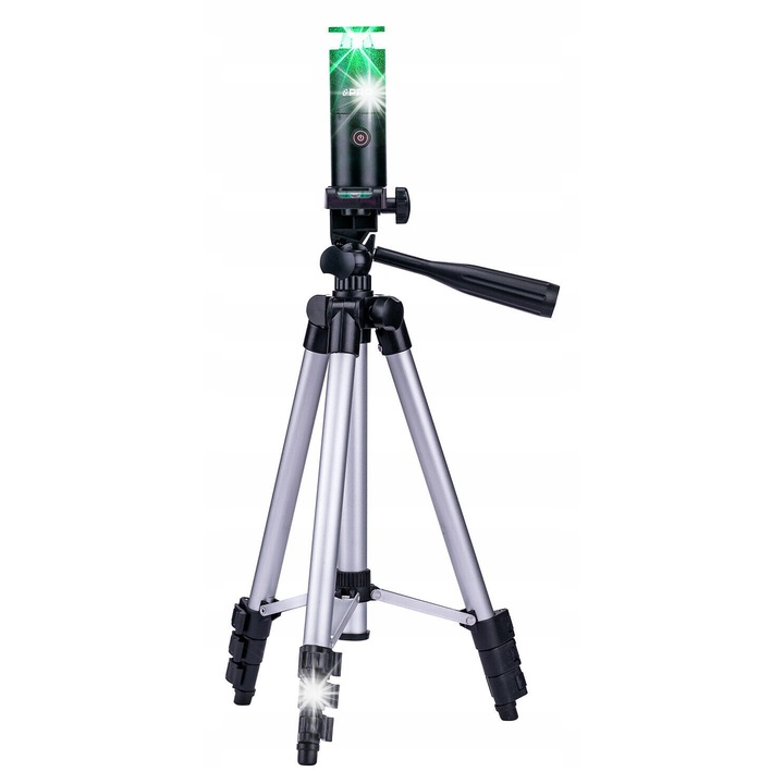 Laser plan panoramic Pro 360G verde cu stativ 1m 36x36x100.8mm