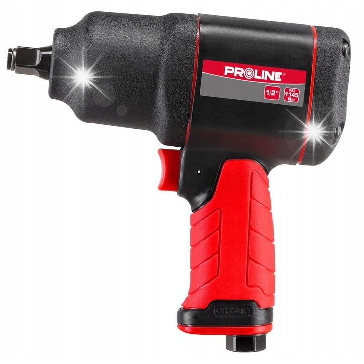 Cheie pneumatica Proline 1/2", 1145Nm, compozit, negru