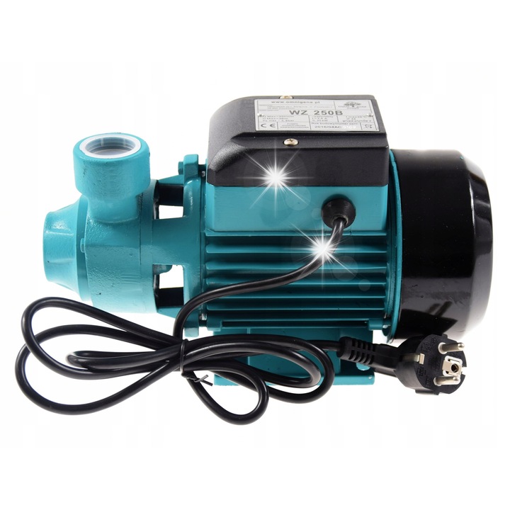Pompa de gradina/hidrofor Omnigena WZ 250B, 250 W, 35 l/min, inaltime ridicare 36 m, turcoaz, 1 buc