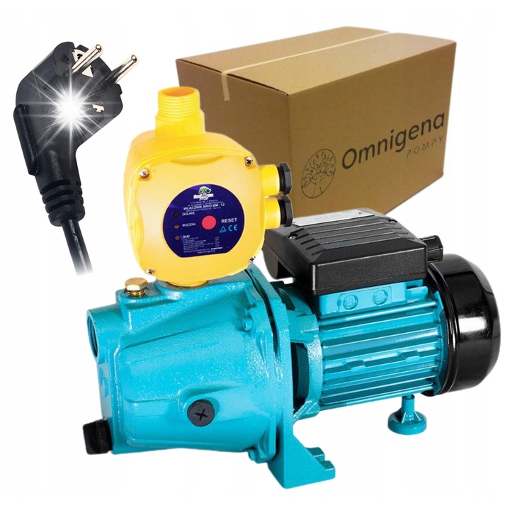 Pompa hidrofor Omnigena Jet 50 230V 750W set cu controller Brio BM12, alb, 40xo1"
