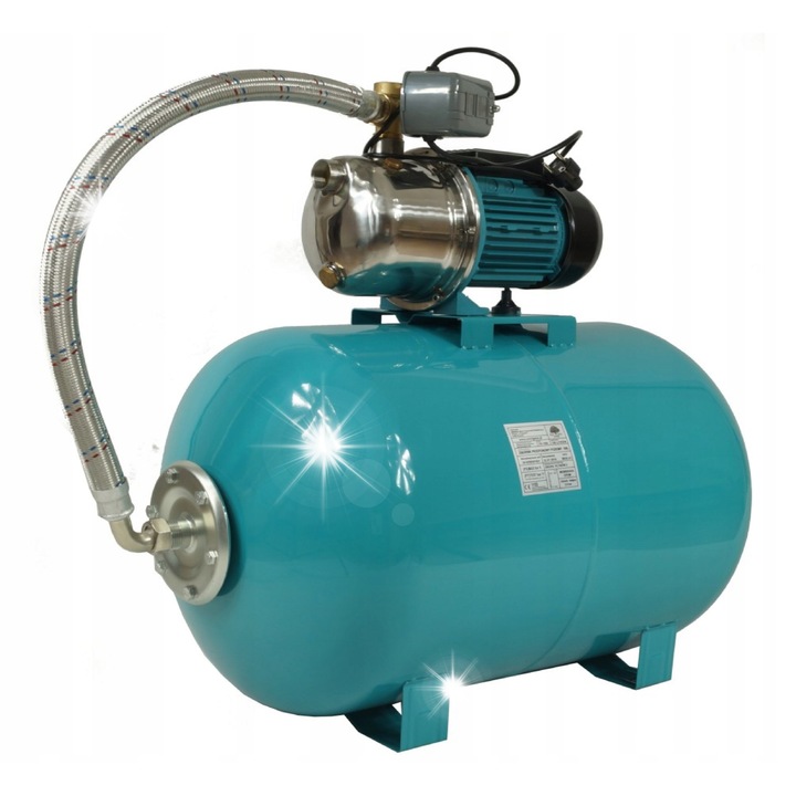 Pompa hidrofor Omnigena JY 1000 INOX, 1,1 kW, 3600 l/h, Turcoaz