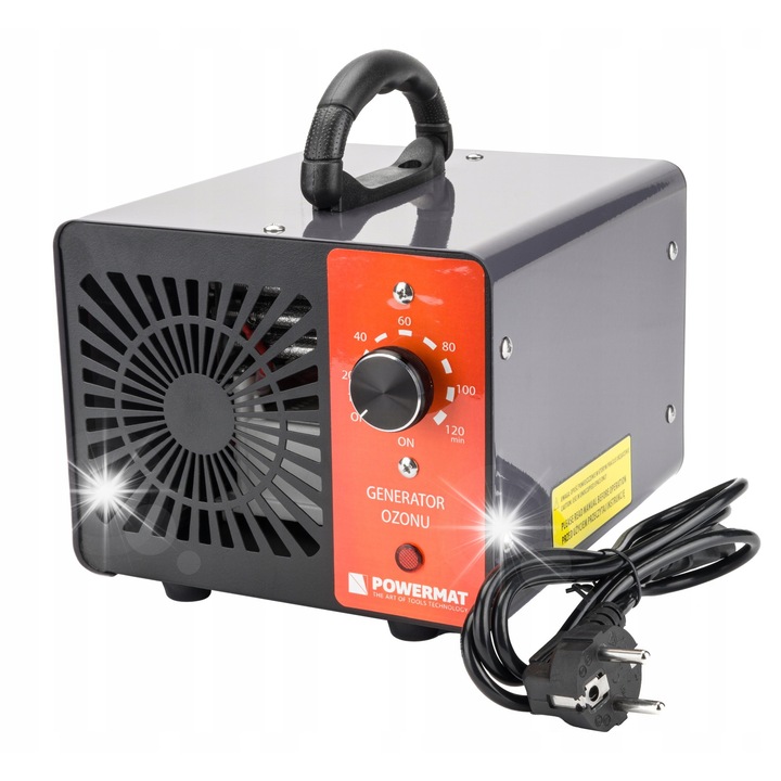 Generator ozon Powermat PM-GOZ-60T 120W 60000mg/h 20x15x10cm