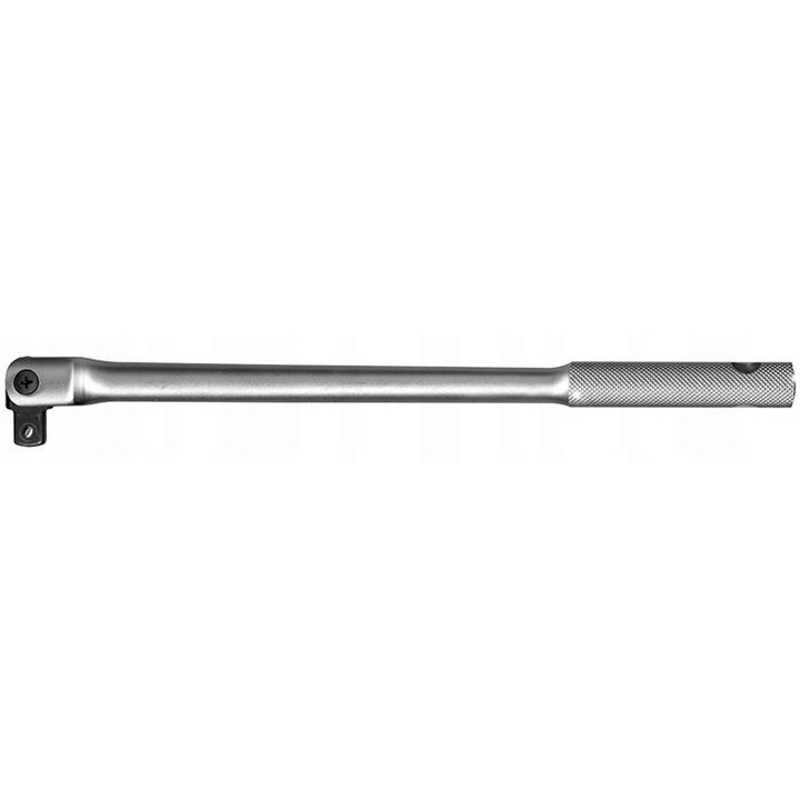 S&R 465571510 csuklós fogantyú 3/4'' dugókulcsokhoz, 3/4'' négyszögletes befogás, acélból, ezüst, 1 db