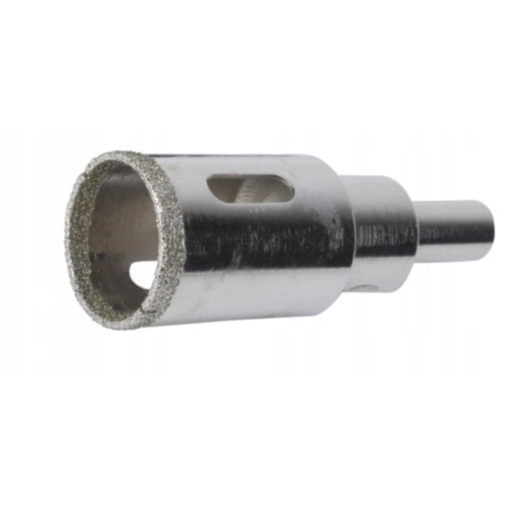 Carota diamantata Schmith 35-65 mm, pentru gres, ceramica si beton, cu strat diamantat, prindere cilindrica M14, argintiu, 1 buc