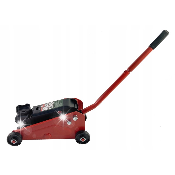 Rockforce Zaba 2,5T hidraulikus autóemelő 135x395mm fekete