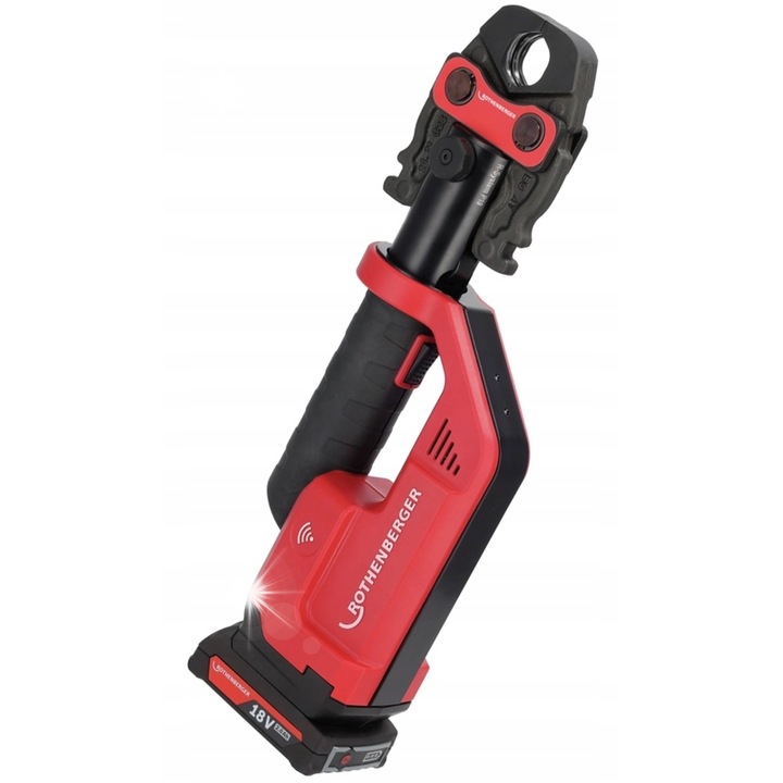 Rothenberger Romax Compact III akkumulátoros hidraulikus prés, 2Ah, 16-20-26mm, 18V, 34cm