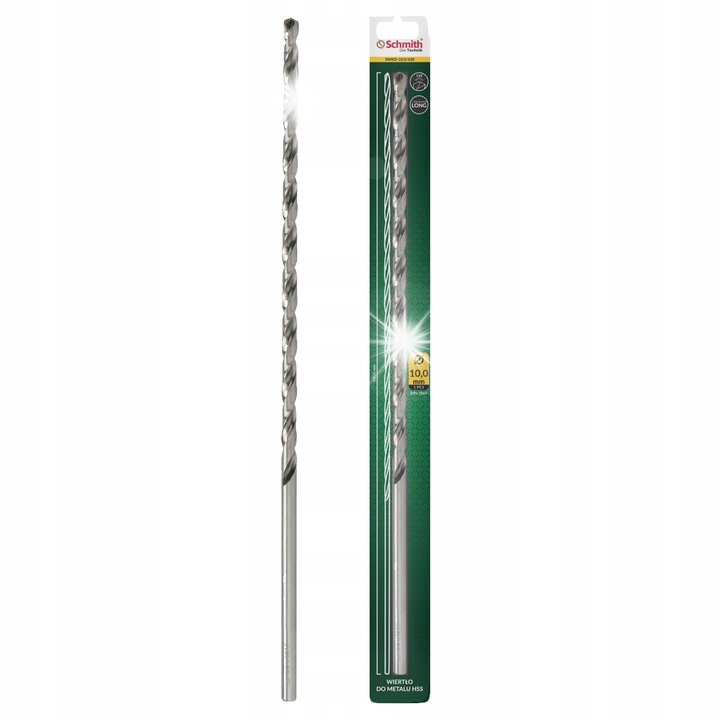 Fémfúró Schmith 10x430mm HSS hosszú