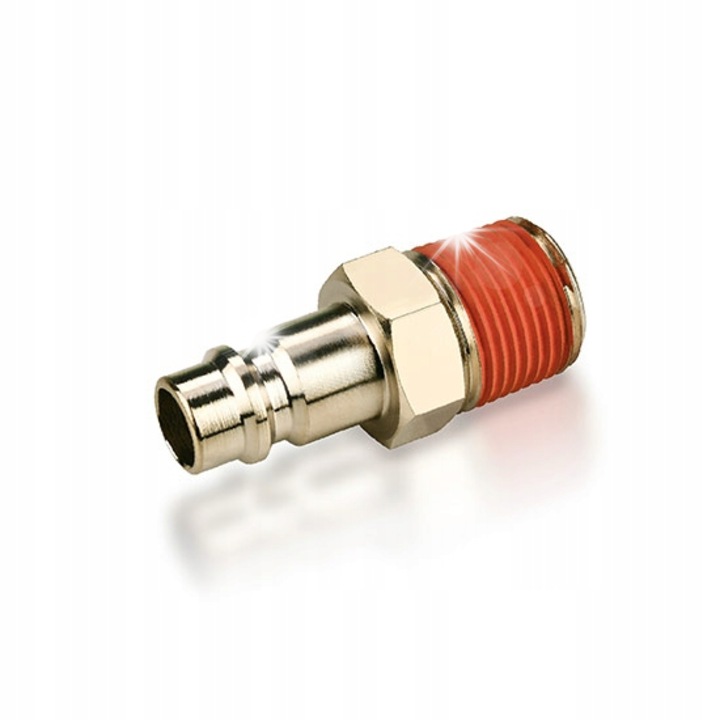 Toptul pneumatikus adapter 1/4" acél 15 Bar hőmérséklet -20C-80C