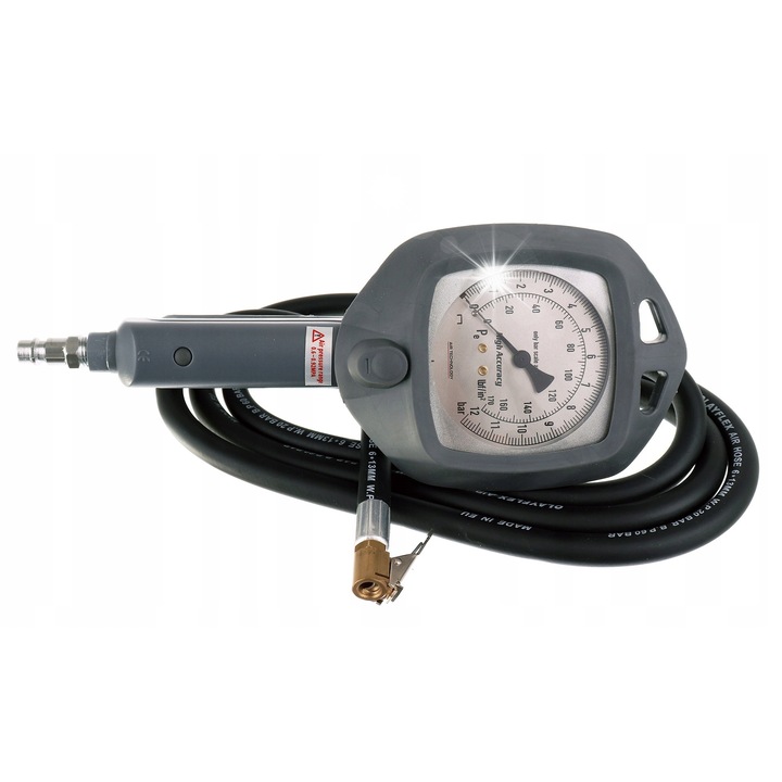 Pistol pneumatic TC Technic TG-01-1 manometru protejat cauciuc 80cm