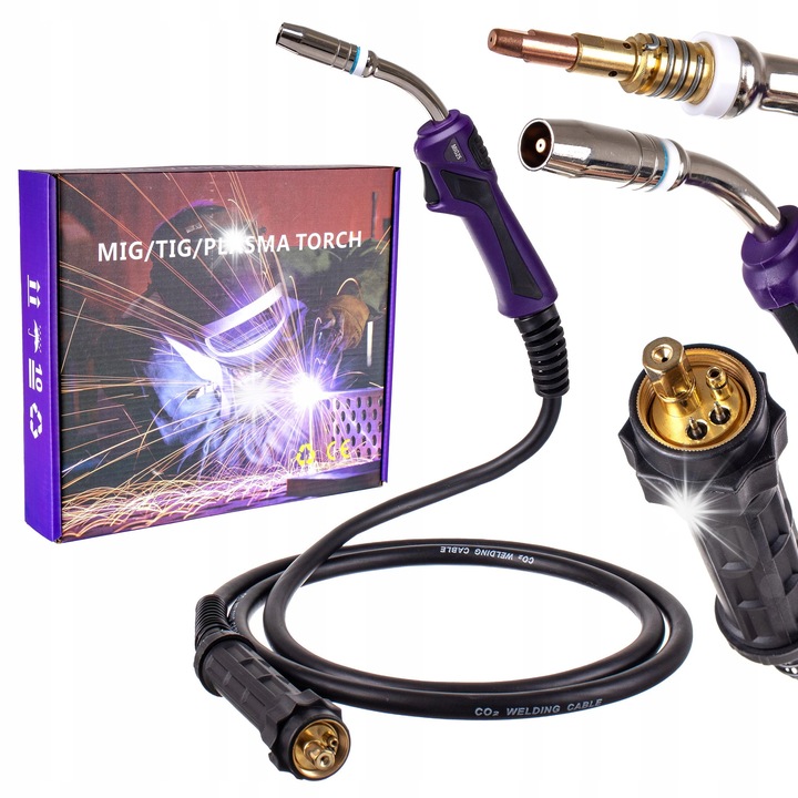 Uchwyt spawalniczy TC Technic MB25 4m ergonomic euro 230A