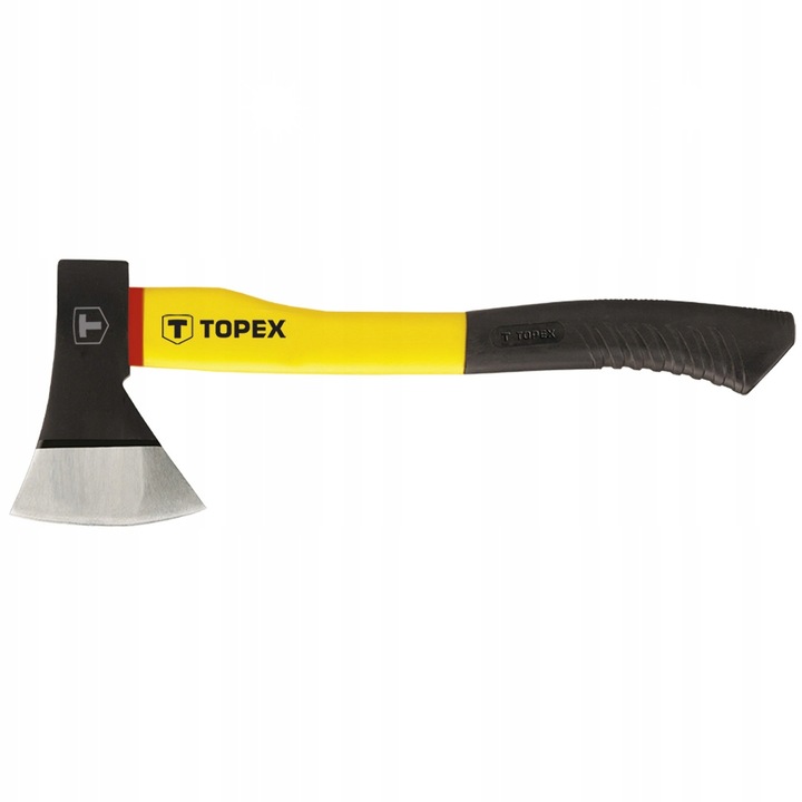 TOPEX 05A203 fejsze/balta, edzett acél fej, üvegszálas nyél, sárga/fekete, 1000 g, 610 mm