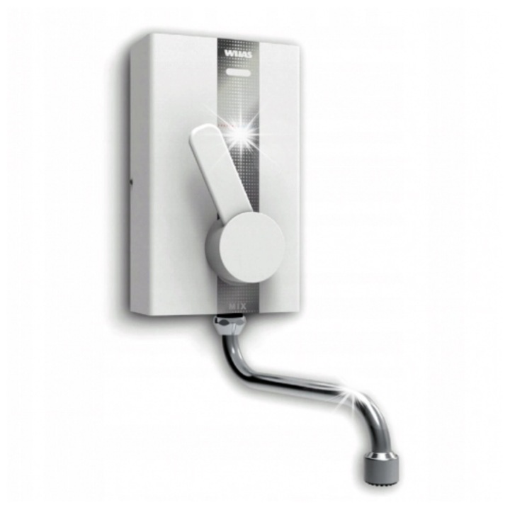 Wijas Perfect Mix 5,5 kW elektromos átfolyós vízmelegítő, kerámia, fehér, 150mm