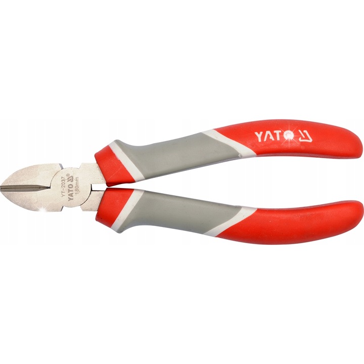 Yato oldalcsípőfogó 180mm, többkomponensű csúszásgátló nyéllel