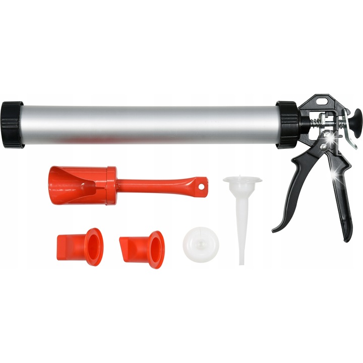 Pistol aplicare mase Yato aluminiu 380mm 1l set