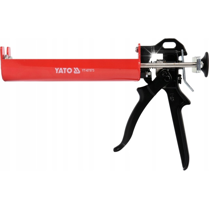 Pistol dublu Yato pentru aplicare adeziv si etansant 205mm, otel galvanizat, 95mm