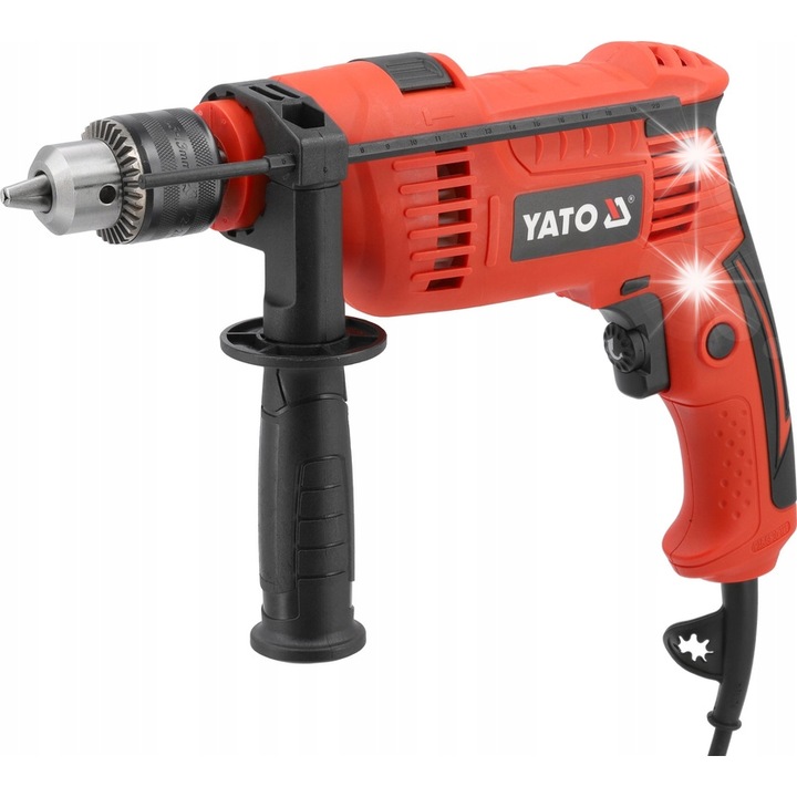 Masina de gaurit cu impact Yato YT-82038 650W cu maner