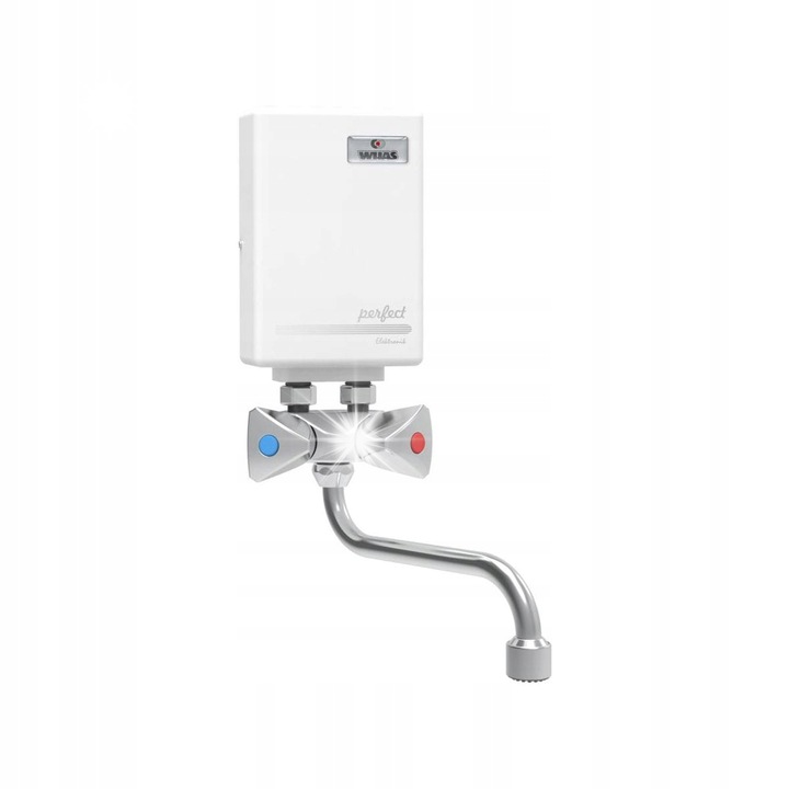 Wijas Perfect 350 azonnali vízmelegítő, 3.5 kW, fehér, 150x1/2cm