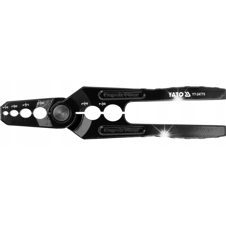 Yato YT-24775 csőjavító fogó rézcsövekhez, 6 méret, sorjázó