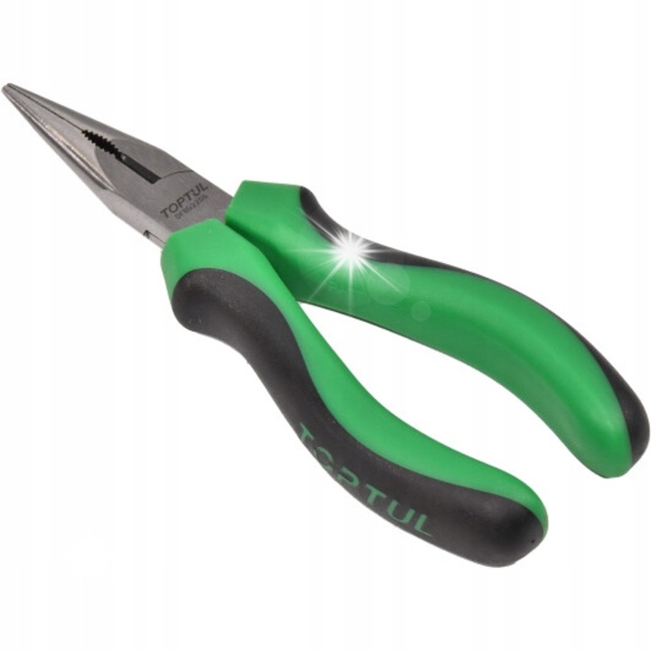 Clesti lungi drepte Toptul 150mm otel Cr-Mo, maner ergonomic