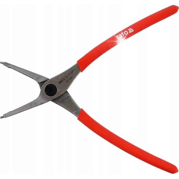Yato belső egyenes seegergyűrű fogó 235mm PVC CrV