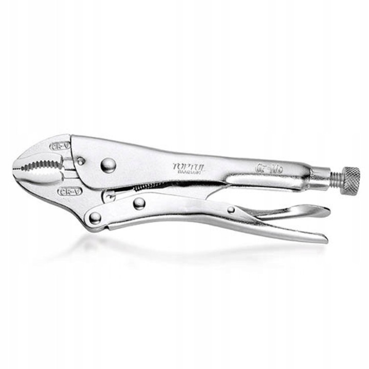 Cleste cu blocare Toptul DAAQ1A05, 130mm, metalic, CR-MO