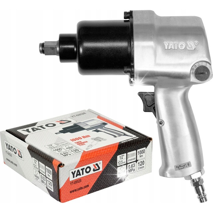 Yato YT-09528 légkulcs, 1000Nm, 190mm, 2.7kg, alumínium
