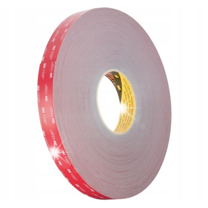 3M VHB GPH 060GF kétoldalas ragasztószalag, szürke, 9mmx33m, 0,6mm