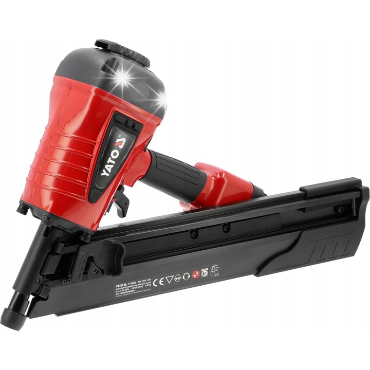 Yato pneumatikus pisztoly 50-100mm, alumínium, 475x366x163mm, 4.25kg