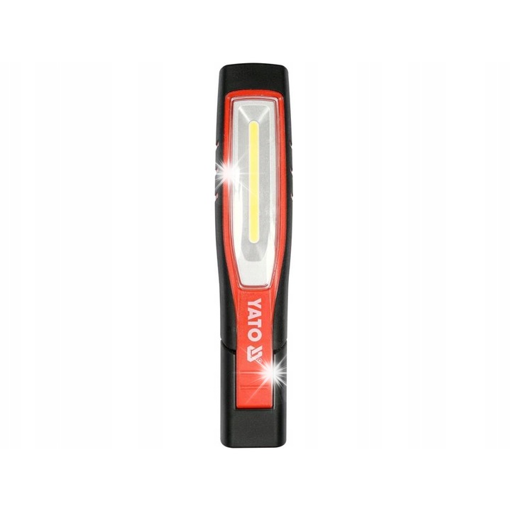Работна лампа Yato YT-08524, LED 10W, 1000lm, IP65, 260x53x39mm