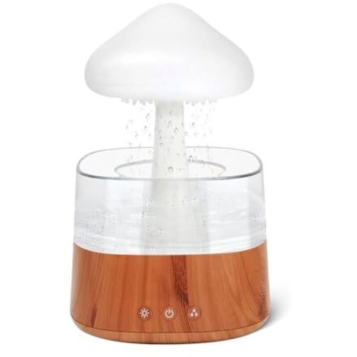 Umidificator si difuzor aroma 450ml multicolor 30dB 3 moduri 10zile autonomie