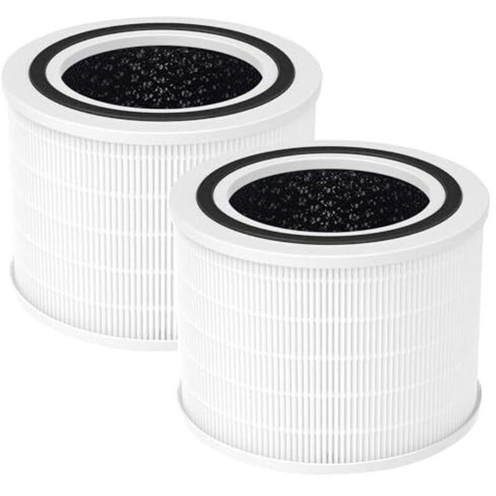 Set 2 filtre HEPA H13 3-in-1, carbon activ, Core 200S, OEM